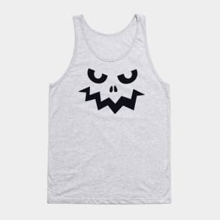 Halloween Pumpkin Face Tank Top